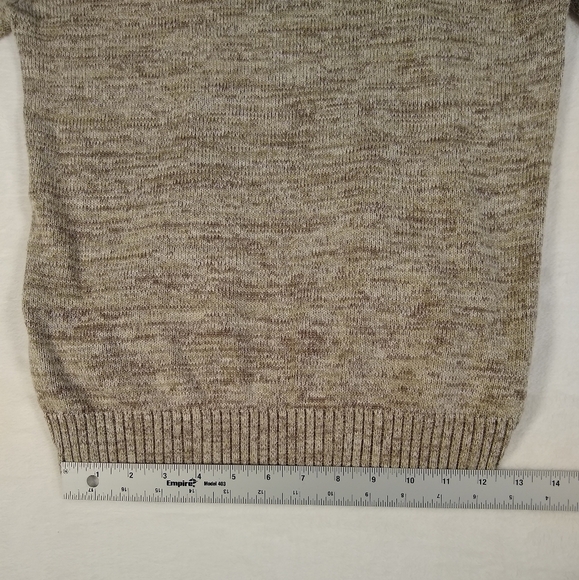 Boy's Large Silverlake Marled Brown/Tan Pullover Sweater Cotton Blend - Picture 5 of 8